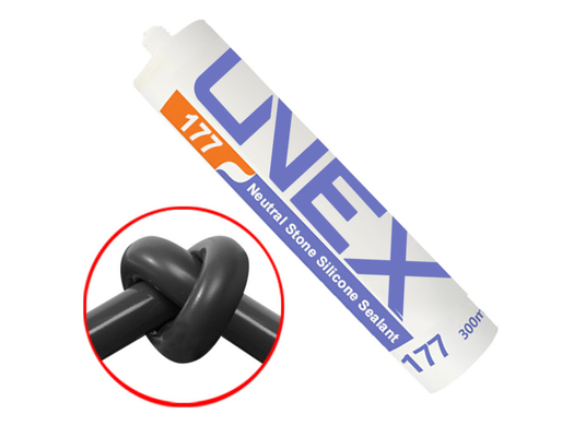 UNEX 177 Klej do kamienia neutralnego Wodoodporny uszczelniacz silikonowy do betonu